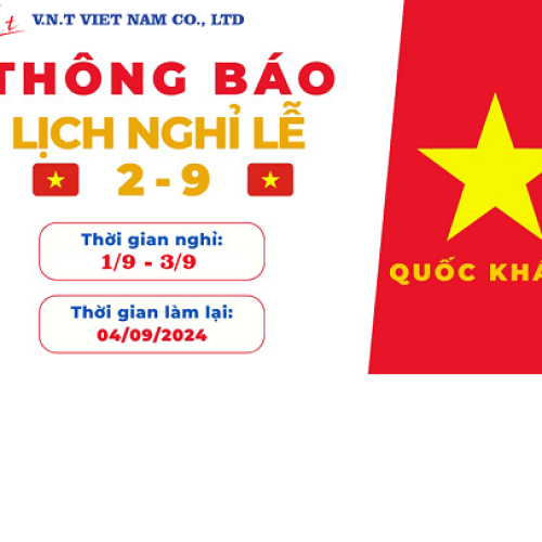 Thông báo nghỉ Lễ Quốc Khánh 2/9
