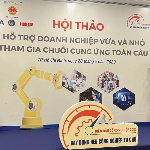 V.N.T Viet Nam Co., Ltd tham gia hội thảo doanh nghiệp tại TP.HCM
