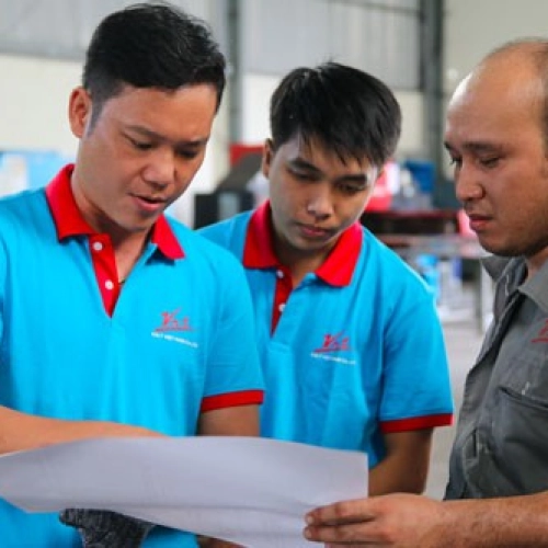 Tư vấn thiết kế, thi công lắp đặt và bảo trì dây chuyền sơn tĩnh điện