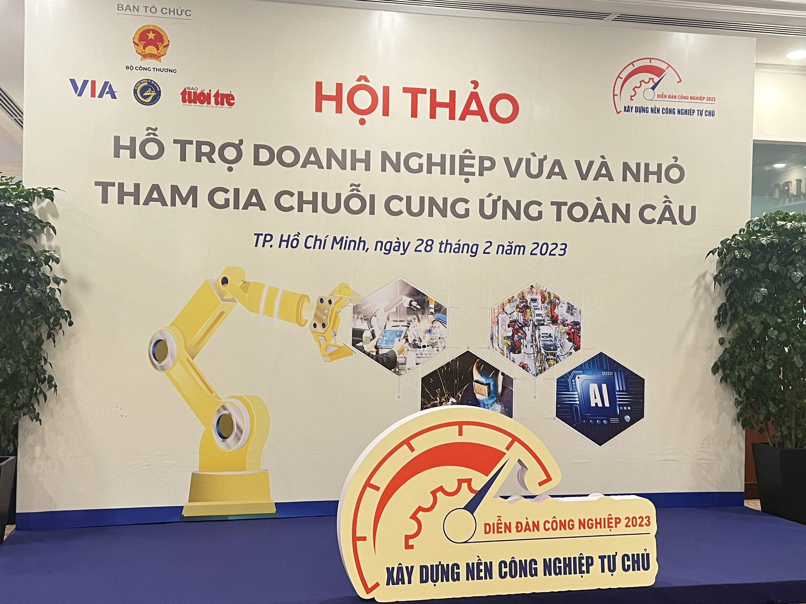 V.N.T Viet Nam Co., Ltd tham gia hội thảo doanh nghiệp tại TP.HCM
